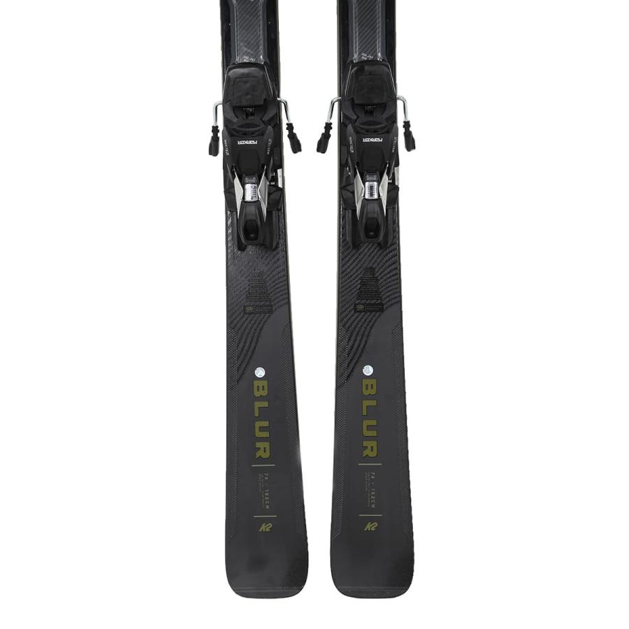 K2 ケーツー スキー板 メンズ レディース＜2027＞BLUR 74 [KS251277] QUIKCLIK HIGH PERFORMANCE+ MXC 12 TCx Light QuikClik - Black/Anthracite | K2（スキー、スノーボード） | 05