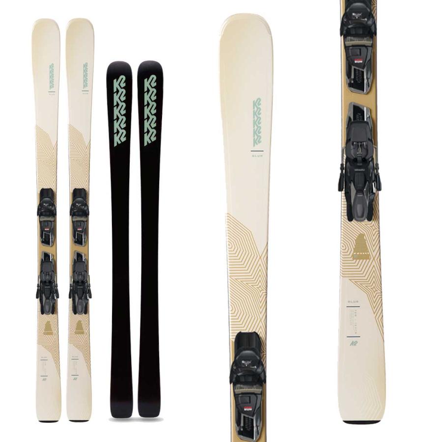 K2 ケーツー スキー板 レディース＜2027＞BLUR 79 W [KS251281]+ M3 10 Compact QuikClik 80mm ビンディング セット 取付無料 | K2（スキー、スノーボード） | 01
