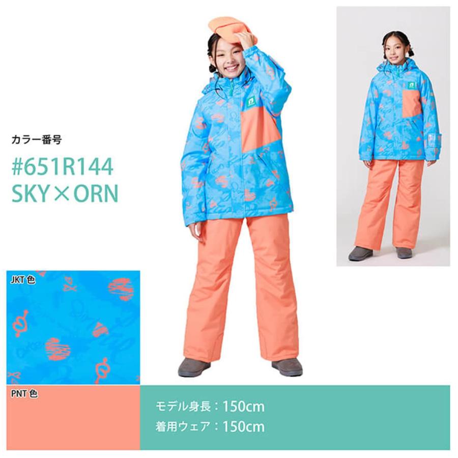 RESEEDA レセーダ スキーウェア 上下セット キッズ ジュニア＜2026＞RES68001 / JUNIOR SUIT_4