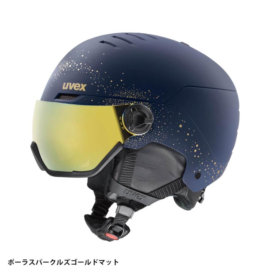 UVEX ウベックス スキーヘルメット レディース＜2026＞566262 / uvex wanted visor【眼鏡対応】【ミラー】 日本正規品_14
