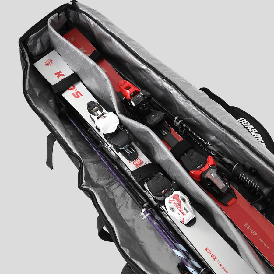 OGASAKA（オガサカ） スキー バッグ・ケース 2台用 メンズ レディース