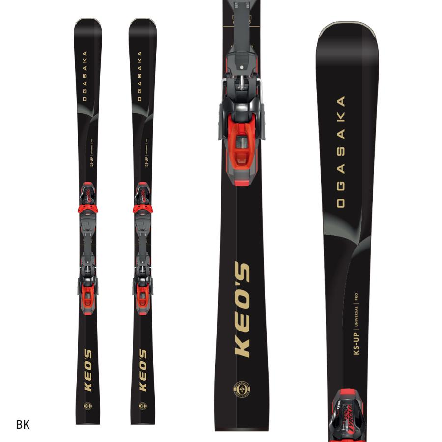 OGASAKA オガサカ スキー板 メンズ レディース＜2026＞KEO'S 〔ケオッズ〕 KS-UP RD/BK + PRD 12 GW ビンディング セット 取付無料の画像