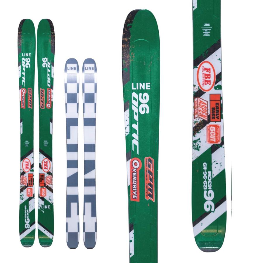 LINE ライン スキー板 メンズ レディース＜2026＞OPTIC 96 [LN2509200] + チロリア ATTACK 14 GW ビンディング セット 取付無料 | ブランド登録なし | 01