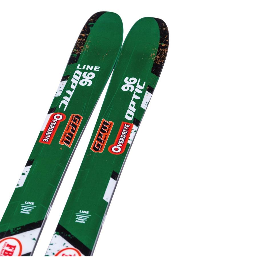 LINE ライン スキー板 メンズ レディース＜2026＞OPTIC 96 [LN2509200] + チロリア ATTACK 14 GW ビンディング セット 取付無料 | ブランド登録なし | 03