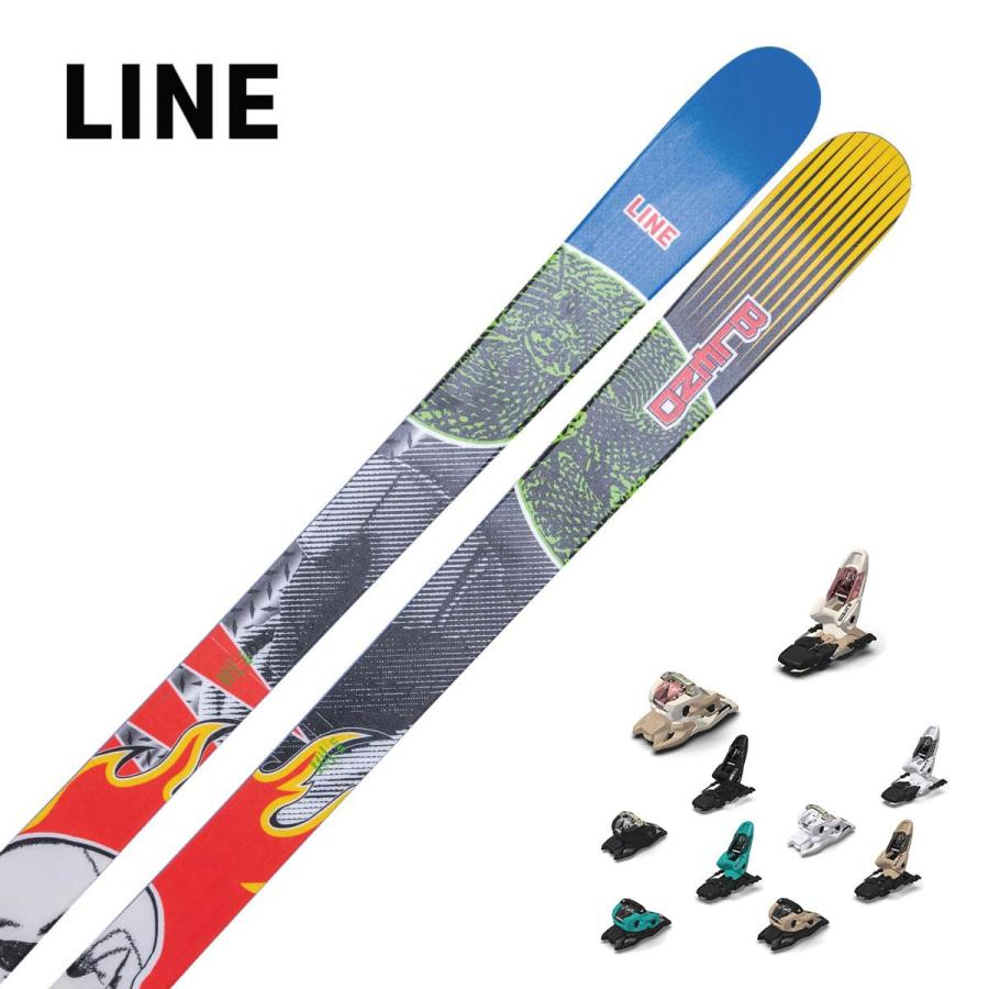 LINE ライン スキー板 メンズ レディース＜2026＞BLEND [LN2509310] + マーカー SQUIRE 11 ビンディング セット 取付無料 | ブランド登録なし