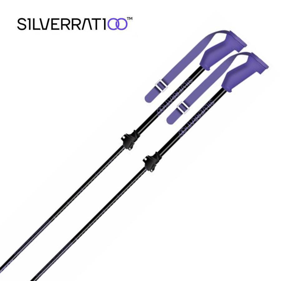 S1LVERRAT1OO シルバーラティオ スキー ポール ストック＜2026