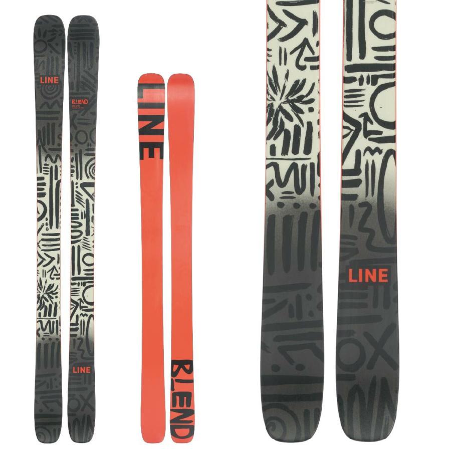 LINE ライン スキー板 メンズ レディース 2024 BLEND[A230300701] +