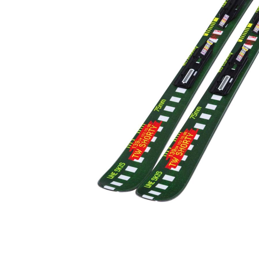 LINE TOM WALLISCH SHORTY 119cm 美品 LINE（ライン） スキー板 キッズ ジュニア＜2026＞TOM WALLISCH SHORTY