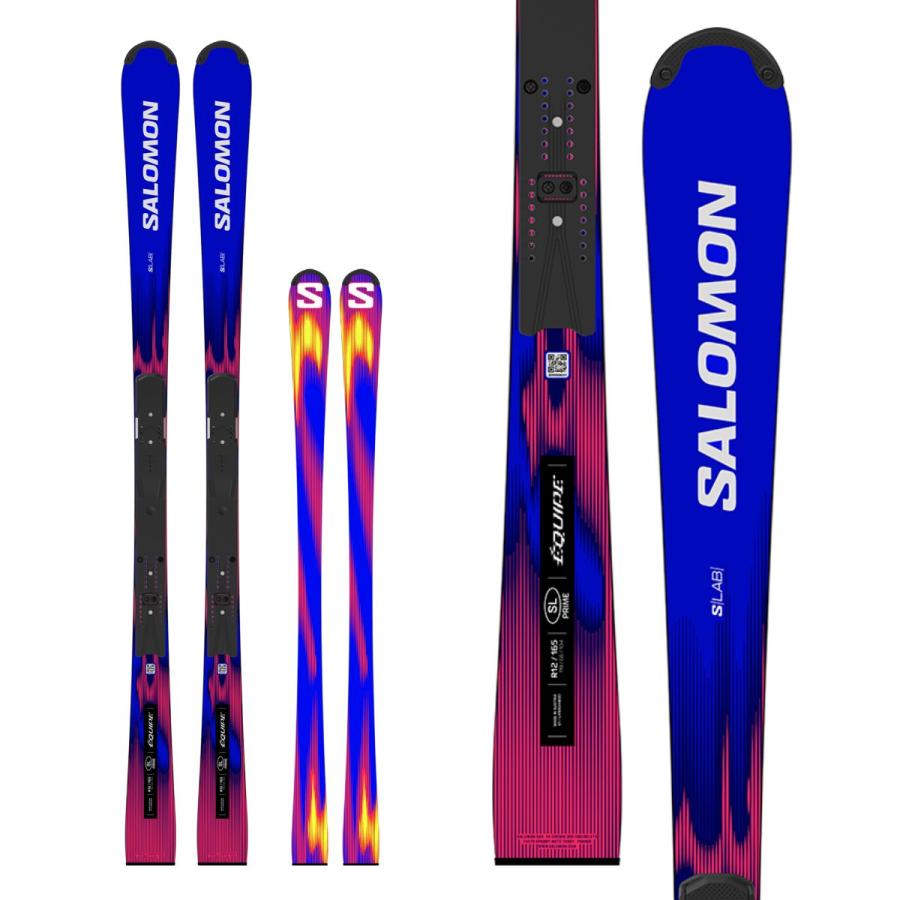 SALOMON サロモン スキー板 メンズ レディース＜2027＞ S/LAB EQUIPE PRIME 165 /【L49304800+】+ P98 + ICON RS 16 ビンディング セット 取付無料 | SALOMON | 01