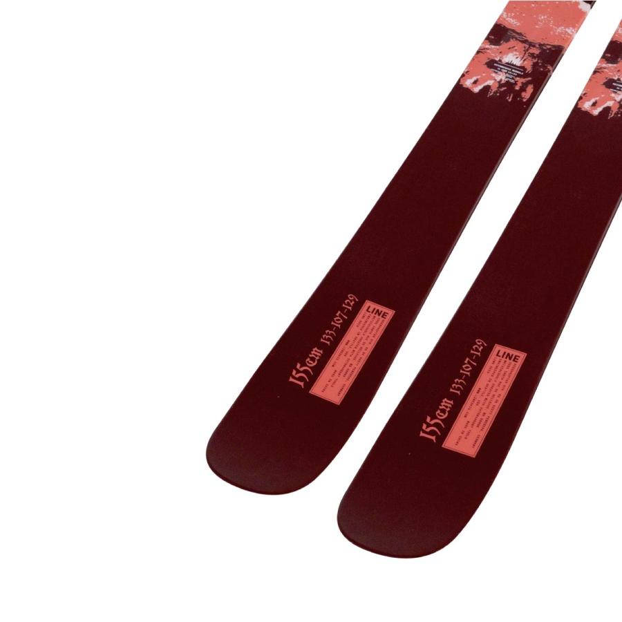 LINE ライン スキー板 メンズ レディース＜2027＞BACON SHORTY / LN26177700【板のみ】 | LINE | 04