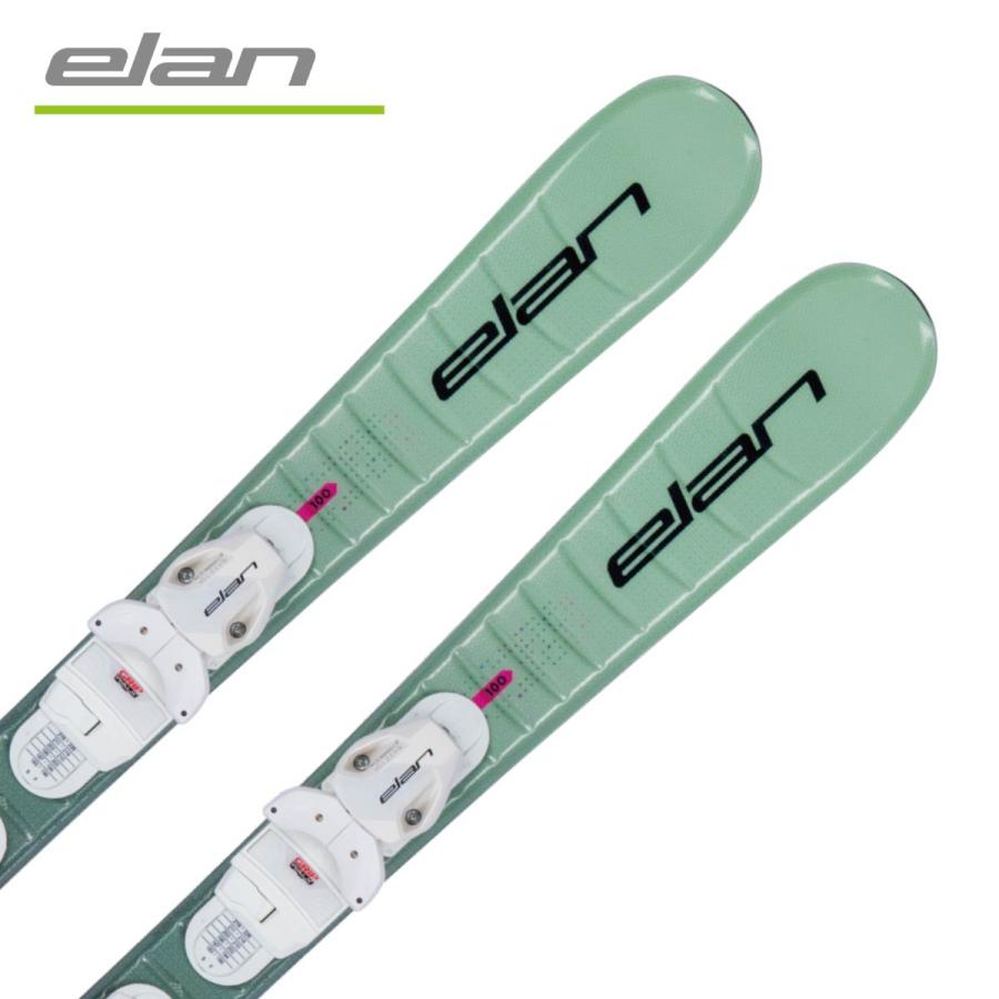 【早期予約】ELAN エラン スキー板 キッズ ジュニア＜2027＞STARR JR SHIFT / AFDMRD26 + EL 4.5 GW CA JRS WHT プレート/ビンディング セット 取付無料 | elan