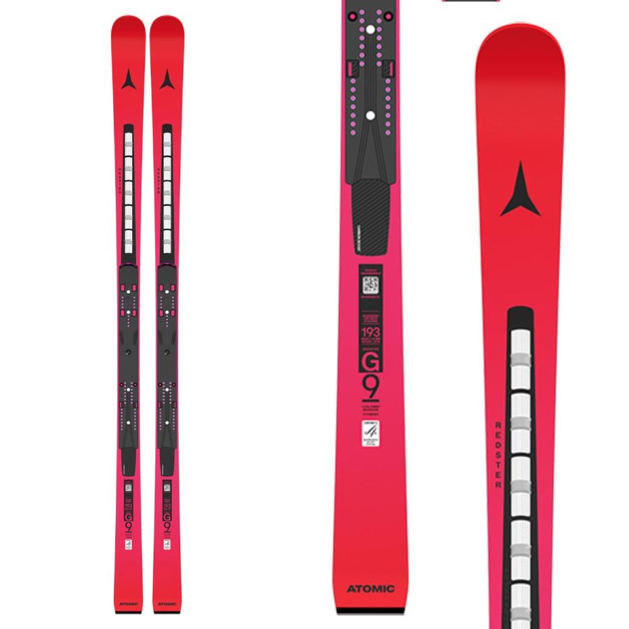 ATOMIC アトミック スキー板 メンズ ＜2027＞ REDSTER G9 FIS REVOSHOCK M 193 / AA0031046 + ICON RS 16 ビンディング セット 取付無料 | ATOMIC | 01