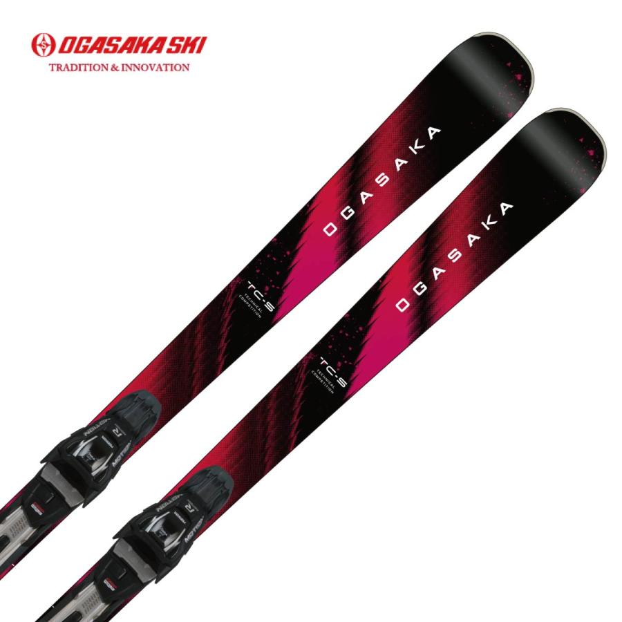 OGASAKA オガサカ スキー板 メンズ レディース＜2027＞TC-S ＋ COMP DEMO PLATE + R MOTION-T12 / BK ビンディング セット 取付無料 | OGASAKA
