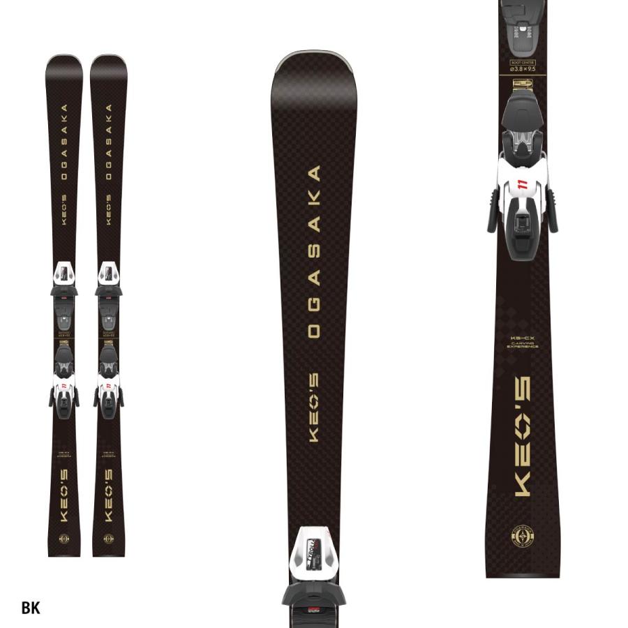 【早期予約】OGASAKAオガサカスキー板メンズレディース＜2027＞KEO'S KS‐CX +JOY SLR BASE + SLR 11GW WT.GL/BK/RDビンディング セット 取付無料【GW対応】 | OGASAKA | 01