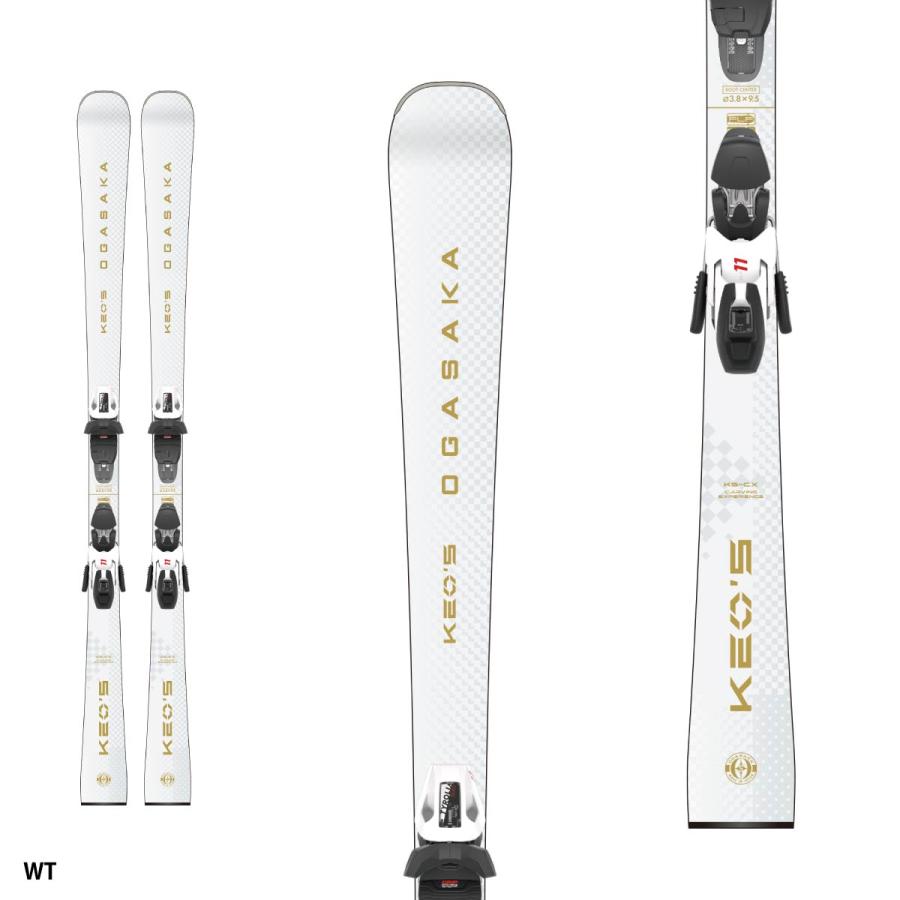 【早期予約】OGASAKAオガサカスキー板メンズレディース＜2027＞KEO'S KS‐CX +JOY SLR BASE + SLR 11GW WT.GL/BK/RDビンディング セット 取付無料【GW対応】 | OGASAKA | 02