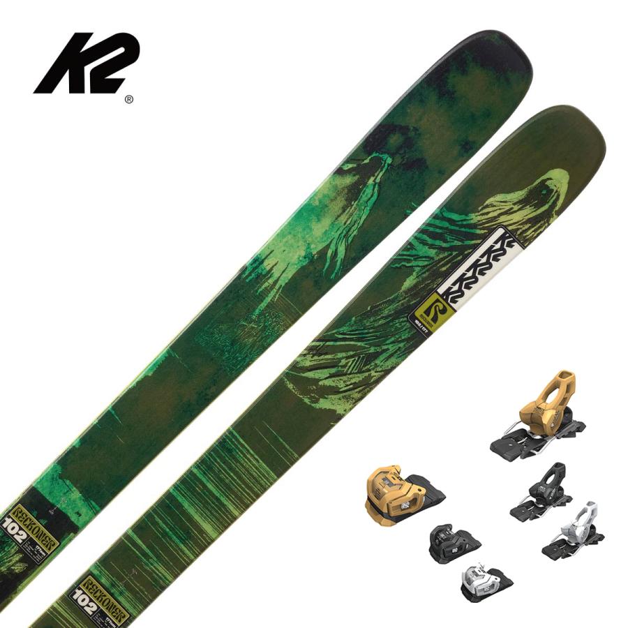K2 ケーツー スキー板 メンズ レディース＜2027＞RECKONER 102 / [KS250953] + ＜27＞ATTACK LYT 11 GW ビンディング セット 取付無料 | K2（スキー、スノーボード）