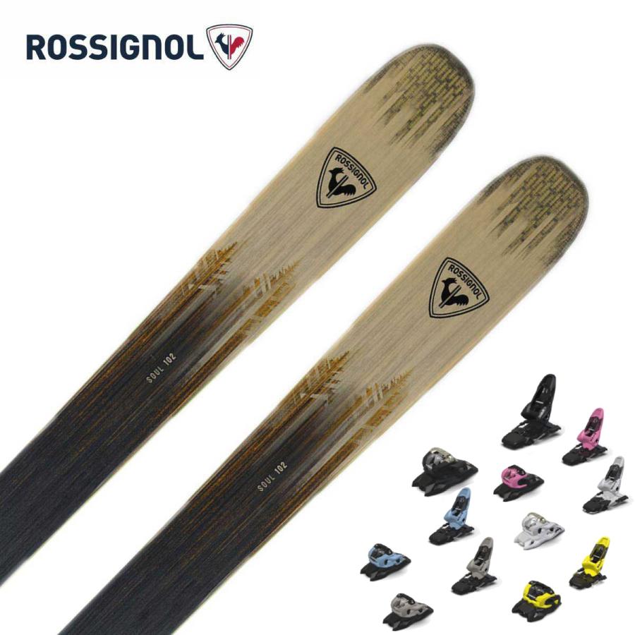 ROSSIGNOL ロシニョール スキー板 メンズ レディース＜2027＞SOUL 102 / [RAPMR03] + ＜27＞SQUIRE 11 ビンディング セット 取付無料 | ROSSIGNOL