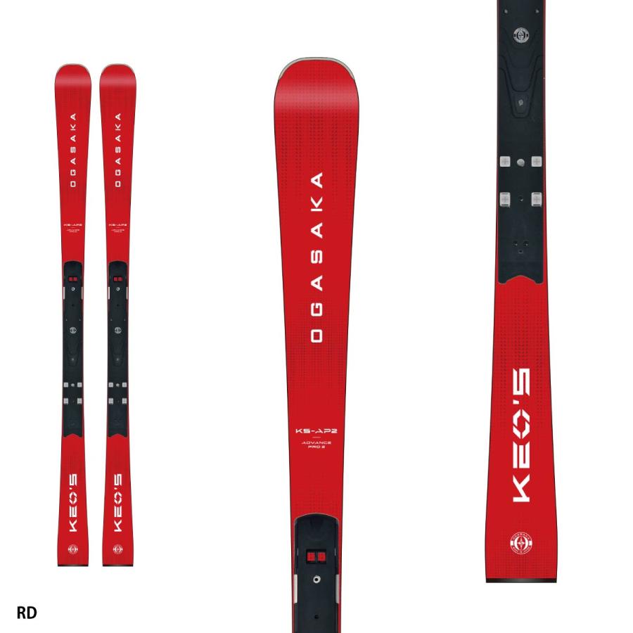 OGASAKA オガサカ スキー板 メンズ レディース＜2027＞KEO'S KS-AP2 + SRED + ＜26＞RX 12 GW ビンディング セット 取付無料 | OGASAKA | 02