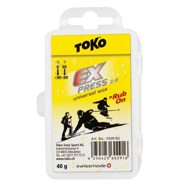 TOKO トコ ワックス エクスプレス Rub-on 5509260 固形 スキー スノーボード スノボ｜tanabeft