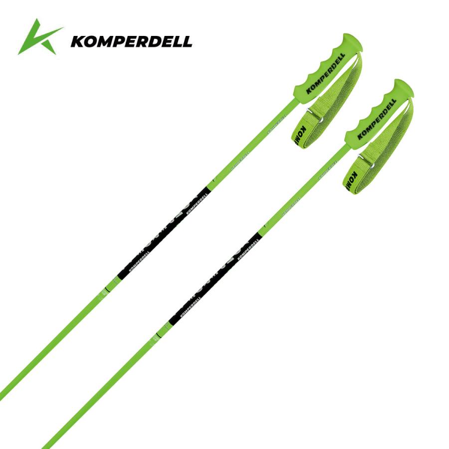 【使用1回】KOMPERDELL NT Carbon GS 12.3 125cm KOMPERDELL コンパーデル スキー ポール GSストック ＜2026＞ NATIONAL