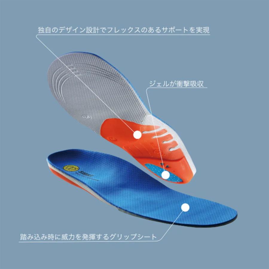 SIDAS〔シダス インソール〕アクション3D テニス バスケットボール バレーボール バドミントン スキー スノーボード スポーツ | SIDAS | 07