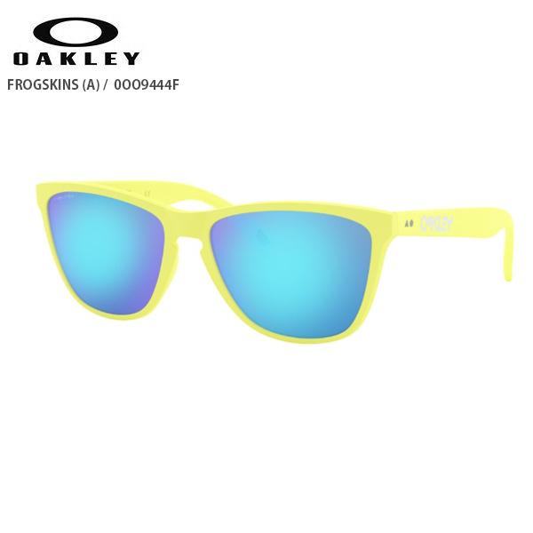 素敵な スポーツ Fit Asian Sapphire Prizm Yellow Neon Matte Oo9444f Af Frogskins Oakley サングラス オークリー ゴルフ スノーボード スキー レディース メンズ サングラス スキー Www Idiomasinhouse Com