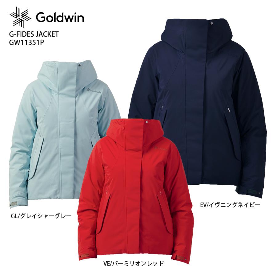スキー ウェア レディース GOLDWIN 〔ゴールドウイン ジャケット〕＜2022＞GFIDES JACKET/GW11351P 【GORETEX】【MUJI】 cd49579タナベ