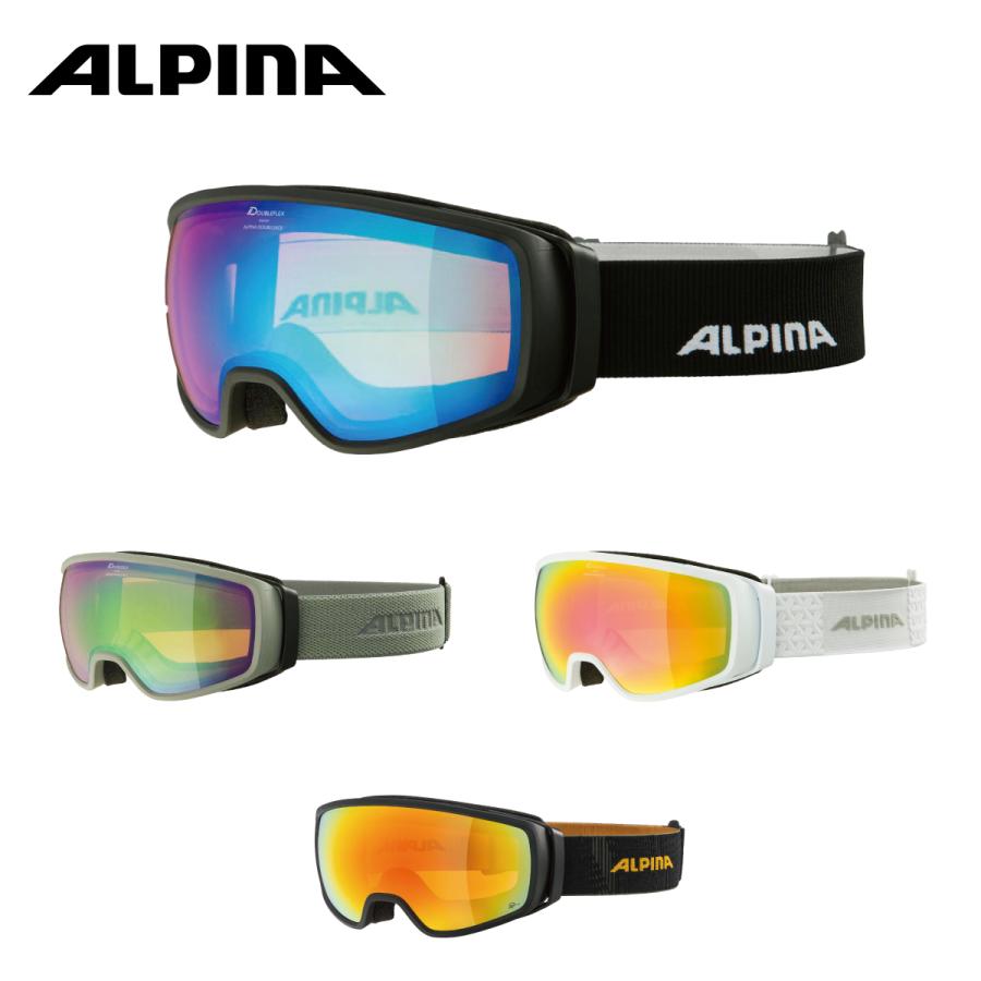 ALPINA（アルピナ） スキーゴーグル ゴーグル ＜2024＞ DOUBLE JACK