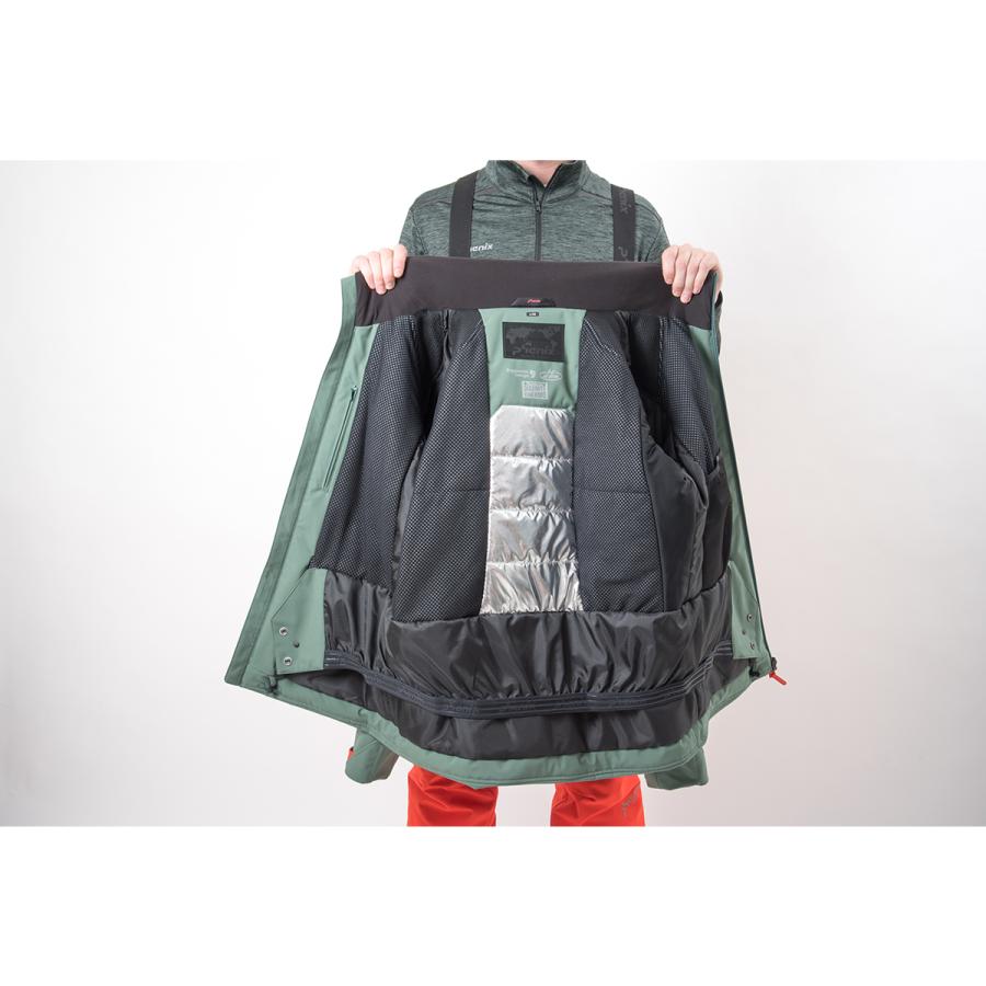 スキー ウェア メンズ レディース PHENIX〔フェニックス ジャケット〕＜2022＞ ESB72OT46 Cutlass Jacket カトラスジャケット【MUJI】 ポリエステル100％