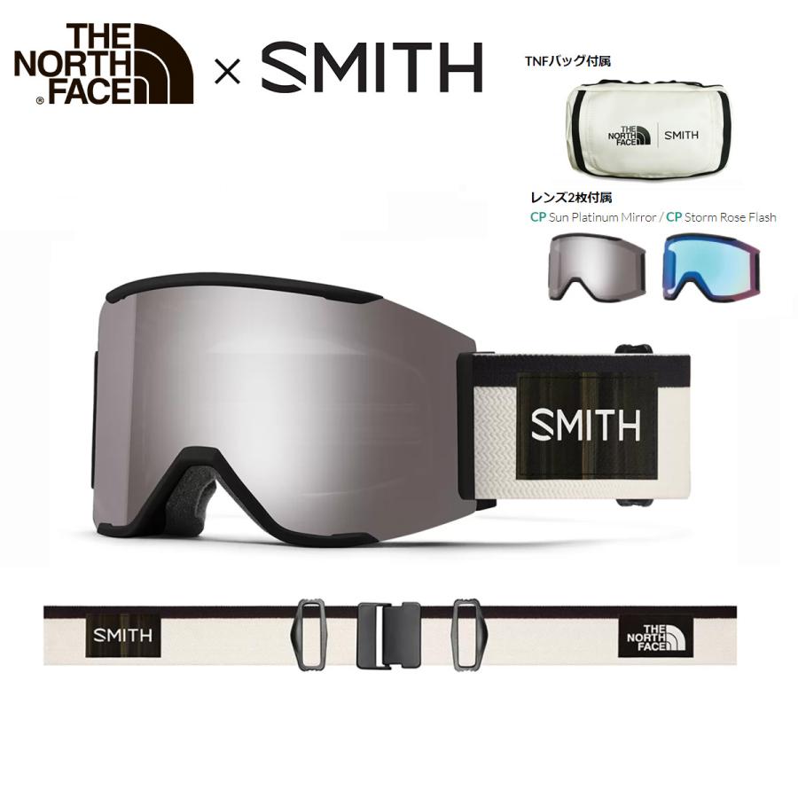 SMITH スミス スキーゴーグル 2022 Squad MAG TNF スカッド マグ