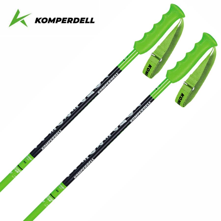 【ジュニア】コンパーデル100㎝ KOMPERDELL コンパーデル ジュニア スキー ポール SLストック キッズ