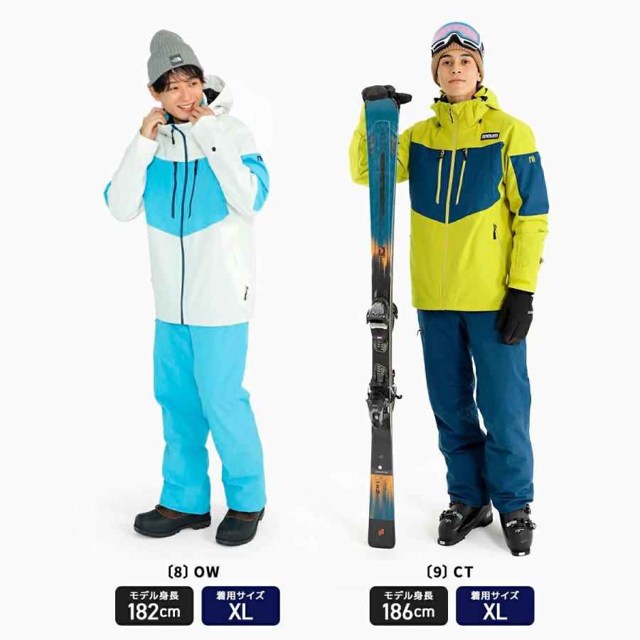 NNOUM スキーウェア メンズ 上下セット ハイブランドと同工場で NNOUM スキーウェア メンズ 上下セット ハイブランドと同工場で