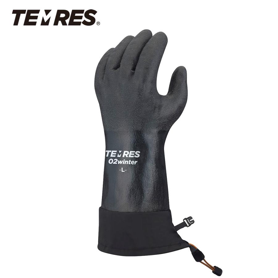 TEMRES テムレス 02winter GLOVES SHOWA 裏ボア付 防寒 防水 カフ付き