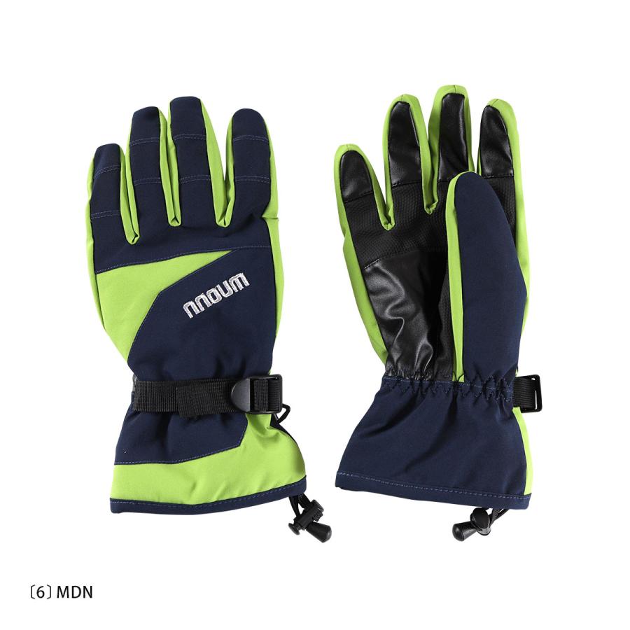 NNOUM スキー グローブ スノーボード スノボ メンズ 手袋 耐水圧10,000