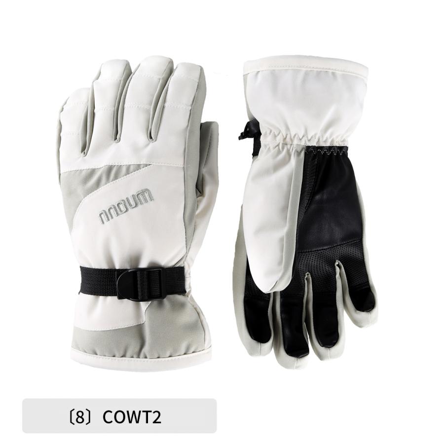 スキー グローブ スノーボード スノボ グローブ 手袋 レディース 耐水圧10000ml NNOUM ノアム アウトドア 5本指 暖かい 軽量 防寒 スノーグローブ | NNOUM | 12