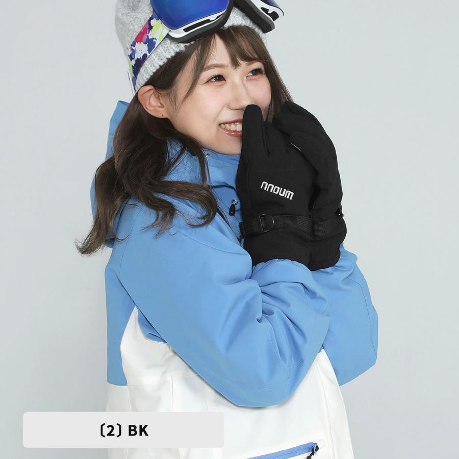 スキー グローブ スノーボード スノボ グローブ 手袋 レディース 耐水圧10000ml NNOUM ノアム アウトドア 5本指 暖かい 軽量 防寒 スノーグローブ | NNOUM | 03