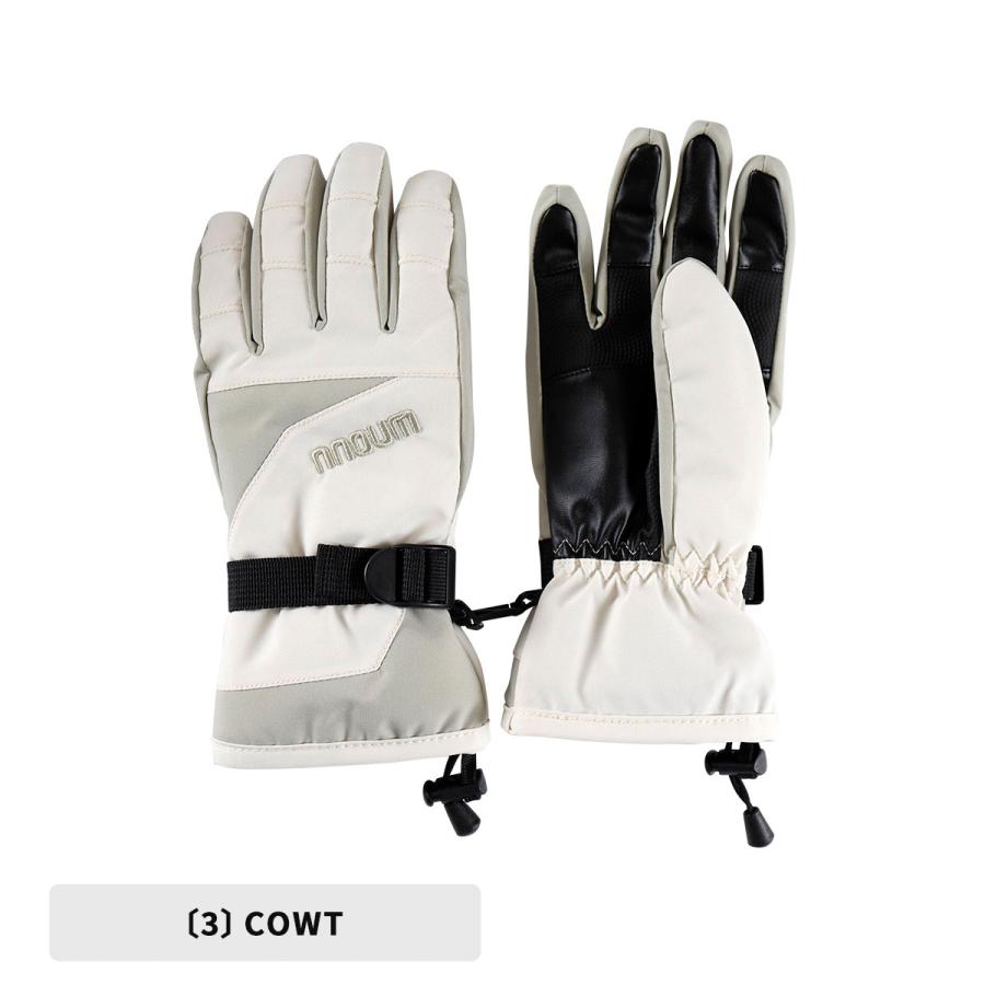 スキー グローブ スノーボード スノボ グローブ 手袋 レディース 耐水圧10000ml NNOUM ノアム アウトドア 5本指 暖かい 軽量 防寒 スノーグローブ | NNOUM | 07
