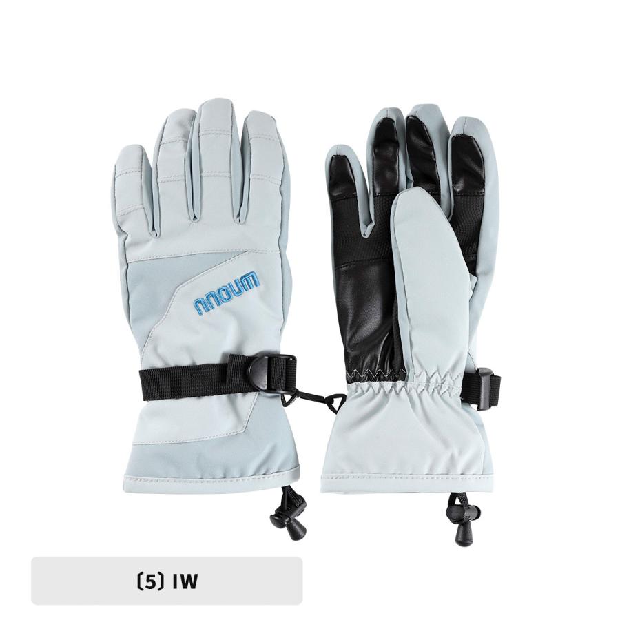 スキー グローブ スノーボード スノボ グローブ 手袋 レディース 耐水圧10000ml NNOUM ノアム アウトドア 5本指 暖かい 軽量 防寒 スノーグローブ | NNOUM | 09
