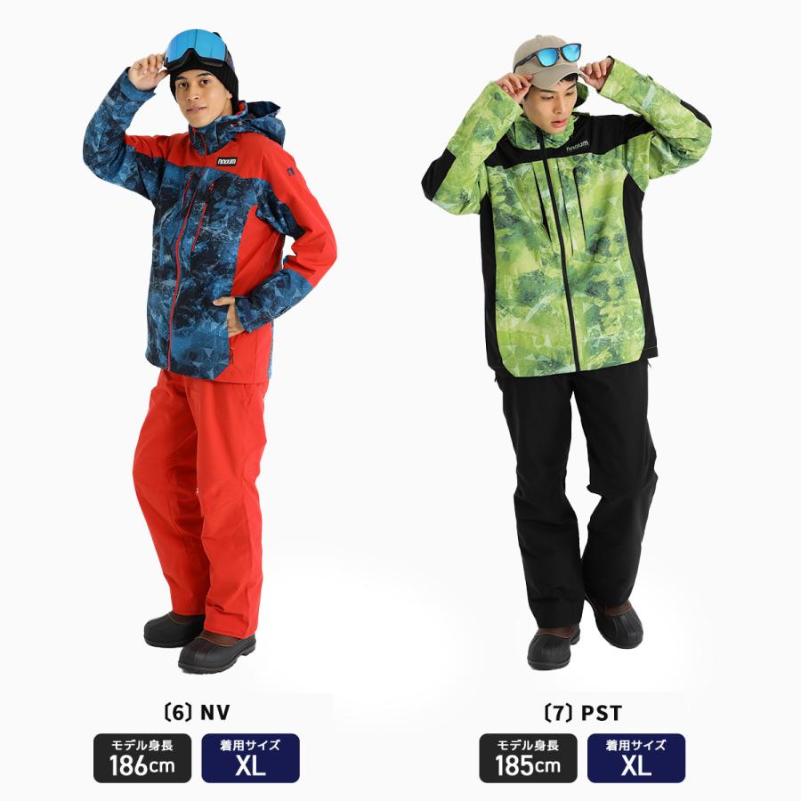 NNOUM スキーウェア メンズ レディース 上下セット スキーウエア