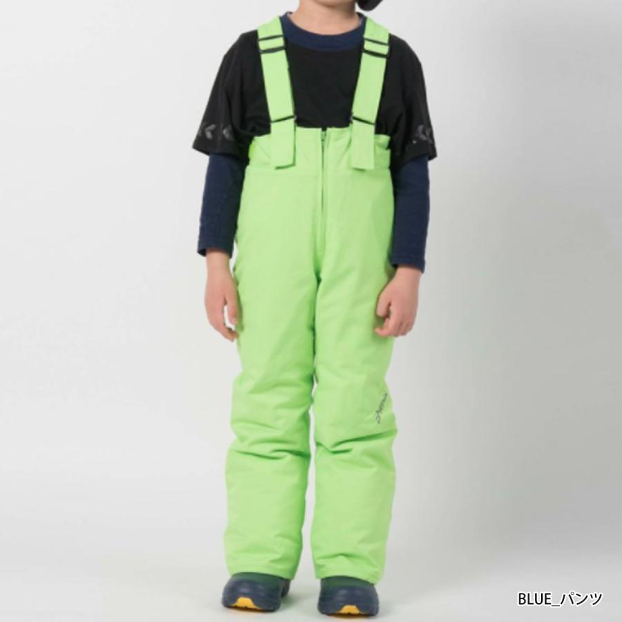 Phenix 子ども用スキーウェア 緑色 KIDS/JUNIOR】子供用スキーウェア アウター上下セット