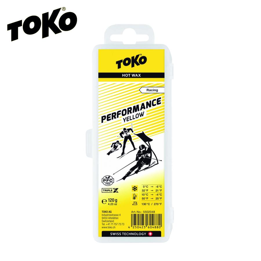 TOKO（トコ） ワックス ＜2026＞ Racing Performance イエロー 120g