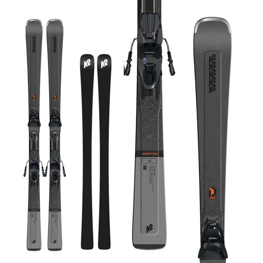 K2 ケーツー スキー板＜2023＞DISRUPTION 76 + M2 10 Quikclik 