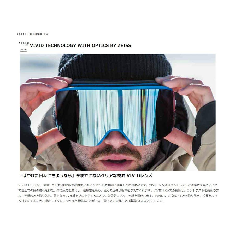 GIRO（ジロ） スキーゴーグル ＜2024＞AXIS / アクシス 眼鏡・メガネ