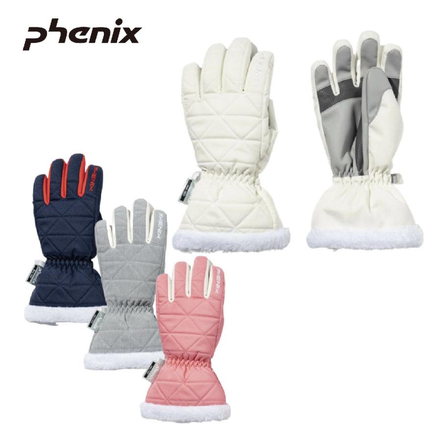 PHENIX フェニックス スキー グローブ ジュニア ＜2023＞ ESG22GL61/STAR JEWEL 5Fin Girl's Glove 日本正規品 | フェニックス（スポーツ）