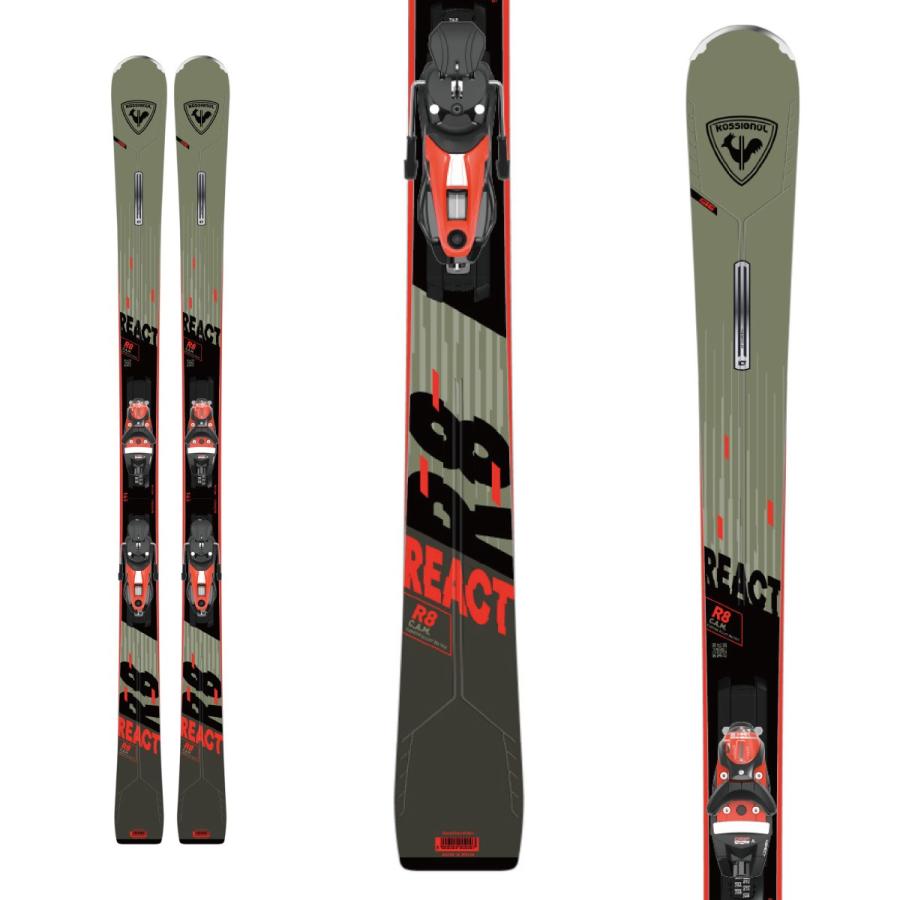 ロシニョール REACT 6 23年モデル163センチビンディングセット