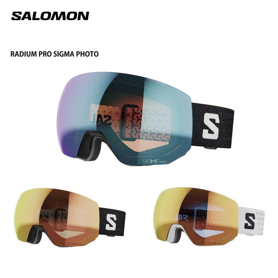 【新品未使用】SALOMON ゴーグル RADIUM PRIME SIGMA 黒 SALOMON スキーゴーグル サロモン ゴーグル メンズ レディース