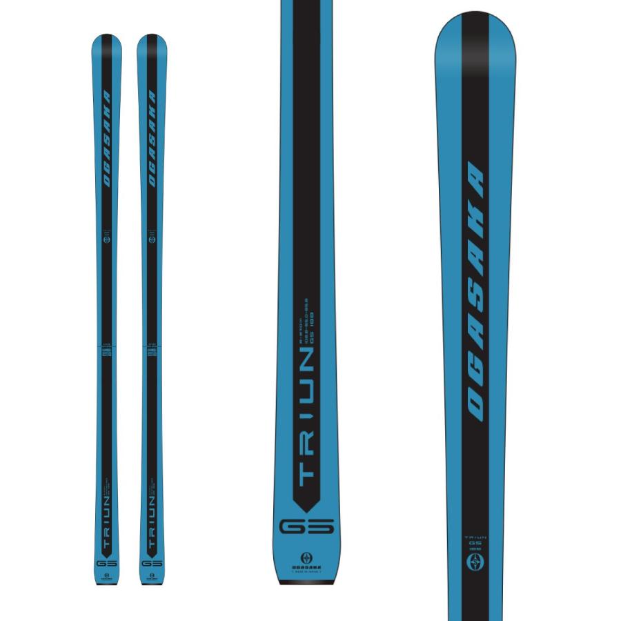 OGASAKA オガサカ スキー板＜2023＞TRIUN トライアン GS 【板のみ 22  