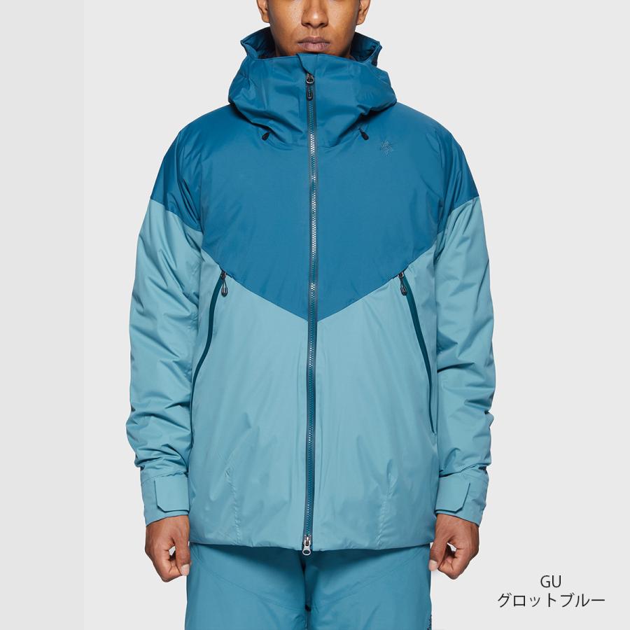 GOLDWIN ゴールドウイン スキーウェア ジャケット＜2023＞ G12302P / PERTEX SHIELD 2L Hybrid Jacket 22-23 旧モデル SHIELD 2L ナイロン100％ GOLDWIN PERTEX Hybrid ポリエステル100％ Taffeta GREEN