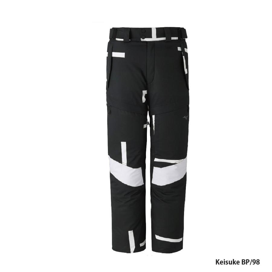 MIZUNO ミズノ スキーウェア パンツ＜2023＞Z2MF2340 / FREE SKI PRINT PANTS 22-23 旧モデル｜tanabeft｜05