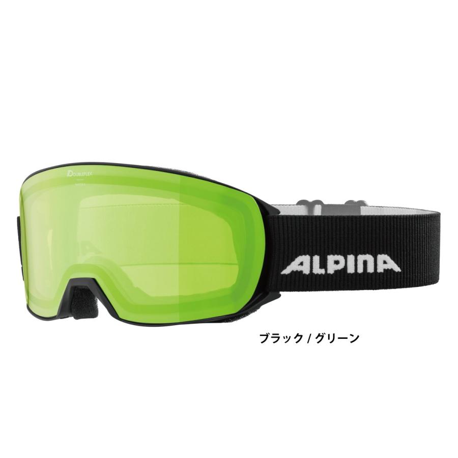 スキーゴーグル ALPINA SLOPE Q-LITE　アウトレット未使用④ ALPINA（アルピナ） スキーゴーグル ゴーグル ＜2024＞NAKISKA Q-LITE